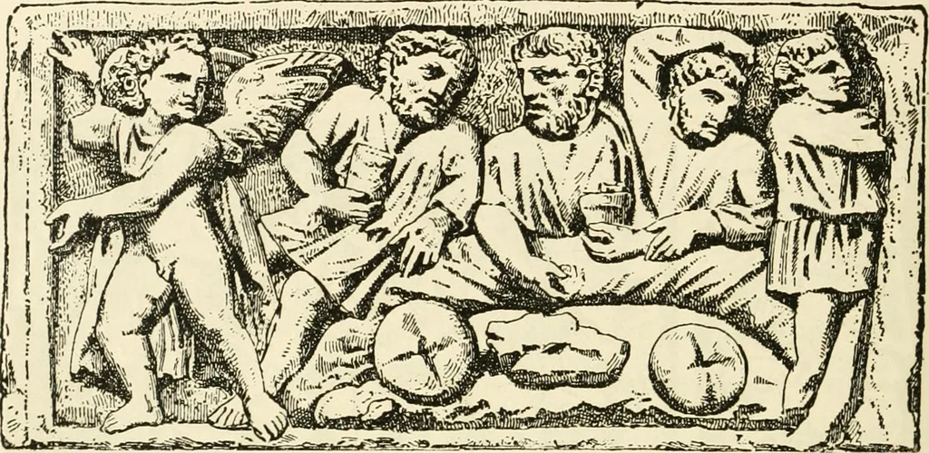An illustration from Archaic England, an essay in deciphering prehistory from megalithic monuments, earthworks, customs, coins, placenames, and faeric superstitions, 1919, leaf 751