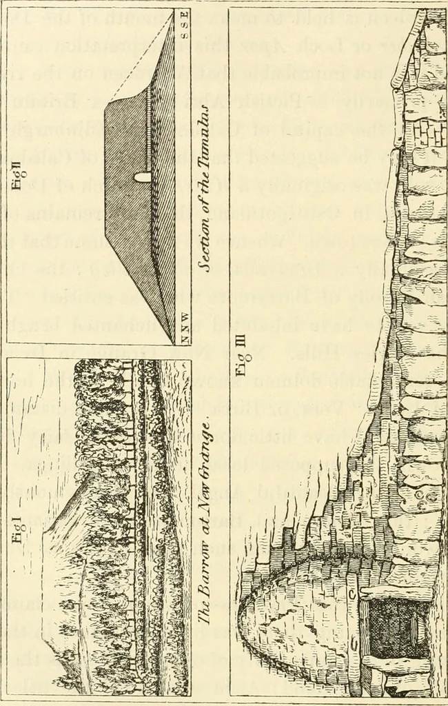 An illustration from Archaic England, an essay in deciphering prehistory from megalithic monuments, earthworks, customs, coins, placenames, and faeric superstitions, 1919, leaf 769