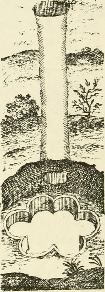 An illustration from Archaic England, an essay in deciphering prehistory from megalithic monuments, earthworks, customs, coins, placenames, and faeric superstitions, 1919, leaf 807