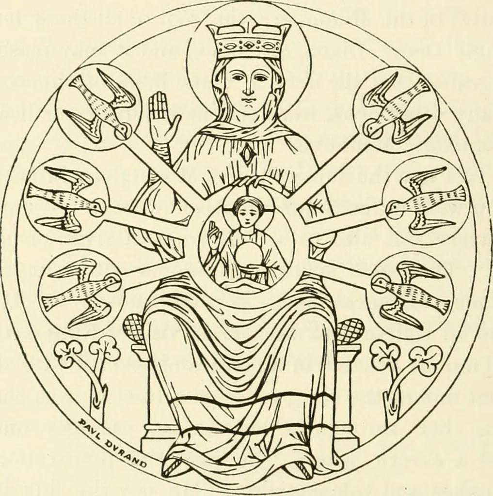 An illustration from Archaic England, an essay in deciphering prehistory from megalithic monuments, earthworks, customs, coins, placenames, and faeric superstitions, 1919, leaf 815