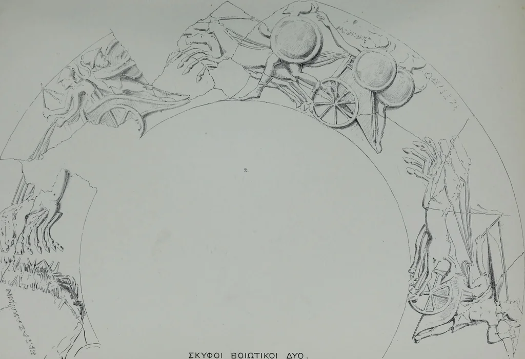 An illustration from Archaiologik ephmeris : ekdidomen hypo ts en Athnais Archaiologiks Hetairias, 1862, leaf 132