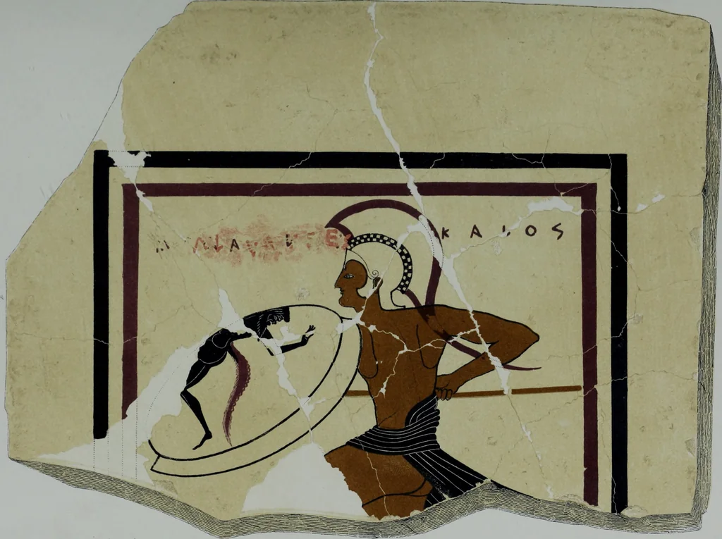 An illustration from Archaiologik ephmeris : ekdidomen hypo ts en Athnais Archaiologiks Hetairias, 1862, leaf 134