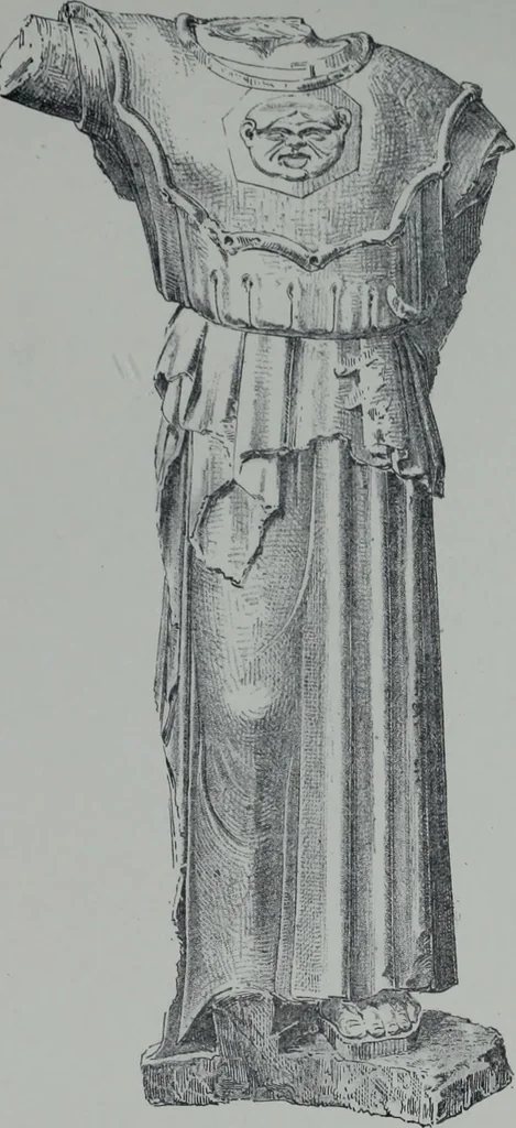 An illustration from Archaiologik ephmeris : ekdidomen hypo ts en Athnais Archaiologiks Hetairias, 1862, leaf 138