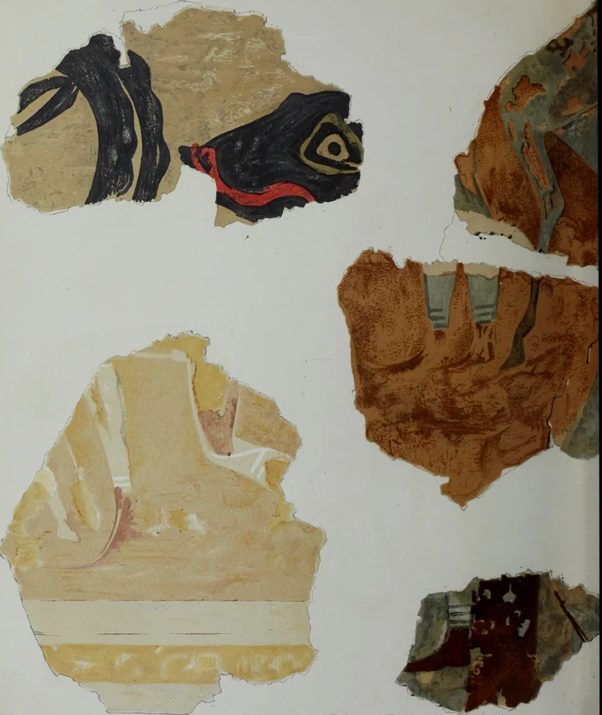 An illustration from Archaiologik ephmeris : ekdidomen hypo ts en Athnais Archaiologiks Hetairias, 1862, leaf 147