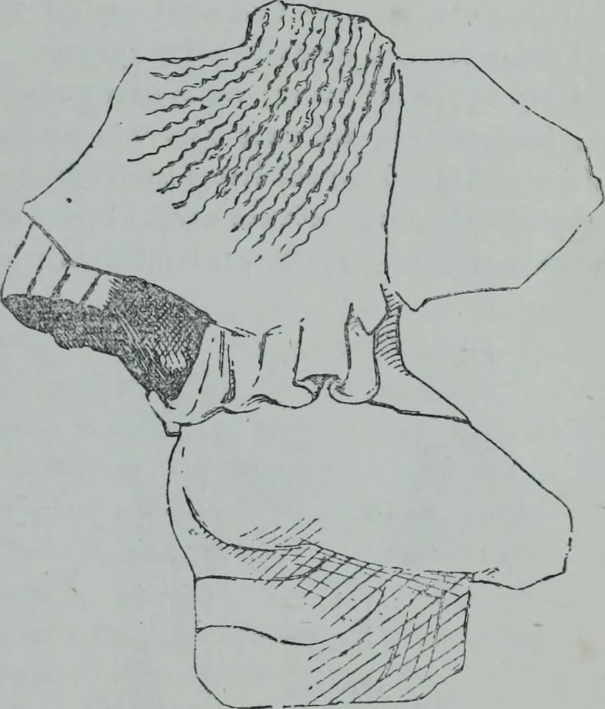 An illustration from Archaiologik ephmeris : ekdidomen hypo ts en Athnais Archaiologiks Hetairias, 1862, leaf 208