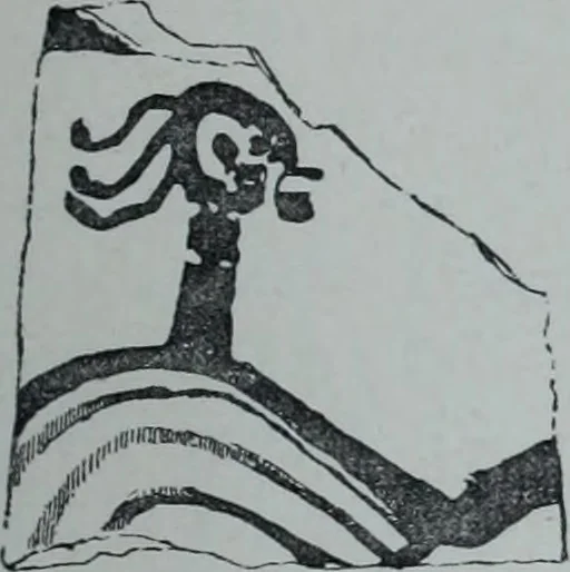 An illustration from Archaiologik ephmeris : ekdidomen hypo ts en Athnais Archaiologiks Hetairias, 1862, leaf 244