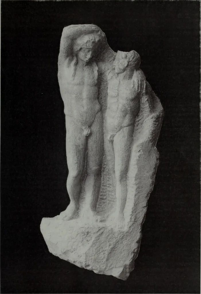 An illustration from Archaiologik ephmeris : ekdidomen hypo ts en Athnais Archaiologiks Hetairias, 1862, leaf 264