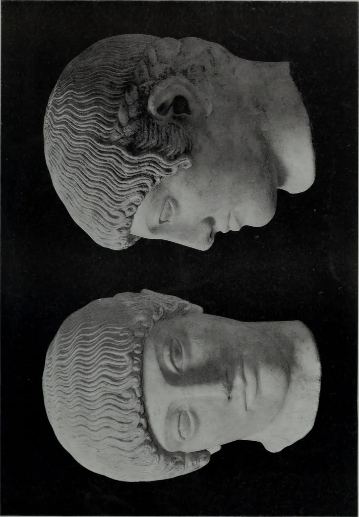 An illustration from Archaiologik ephmeris : ekdidomen hypo ts en Athnais Archaiologiks Hetairias, 1862, leaf 266