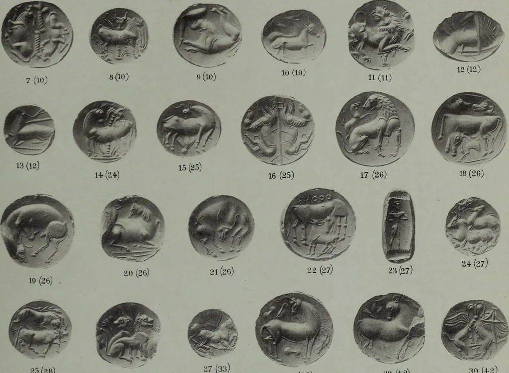 An illustration from Archaiologik ephmeris : ekdidomen hypo ts en Athnais Archaiologiks Hetairias, 1862, leaf 290