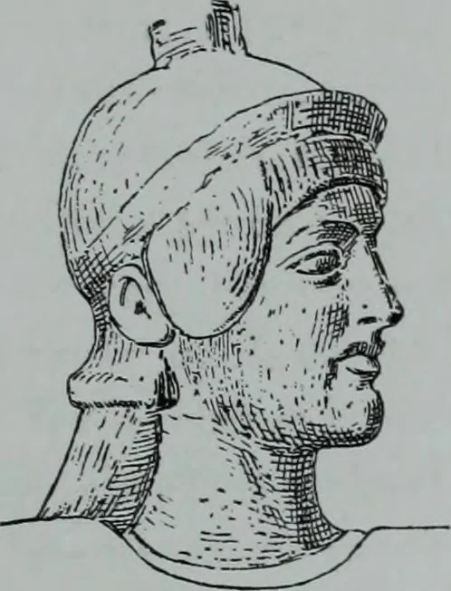 An illustration from Archaiologik ephmeris : ekdidomen hypo ts en Athnais Archaiologiks Hetairias, 1862, leaf 82