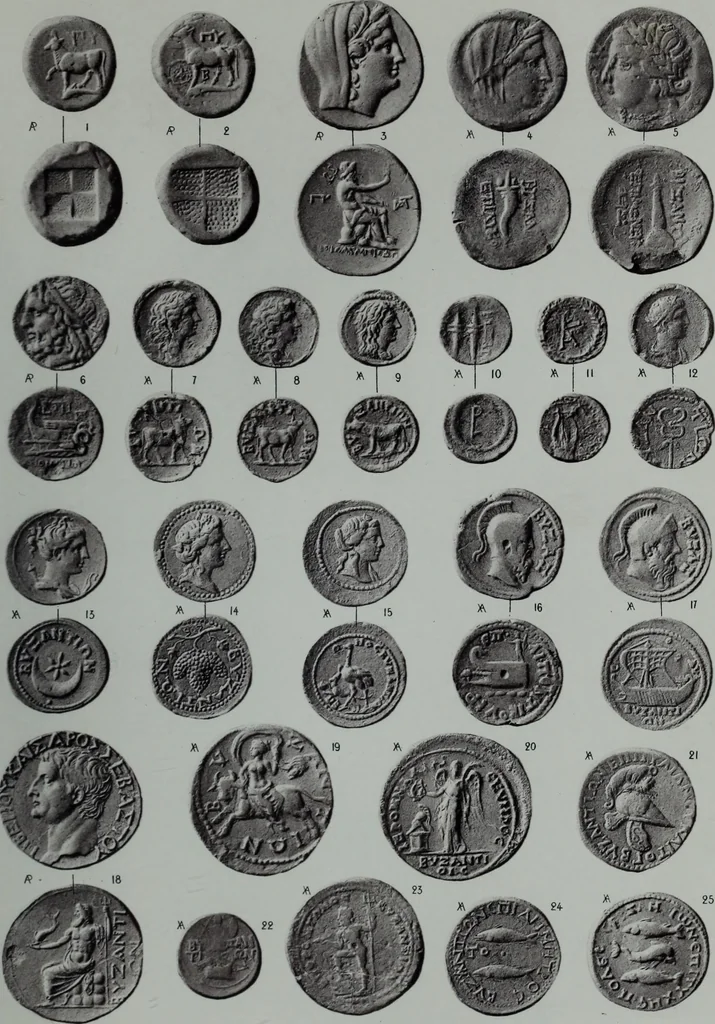 An illustration from Archaiologik ephmeris : ekdidomen hypo ts en Athnais Archaiologiks Hetairias, 1862, leaf 116