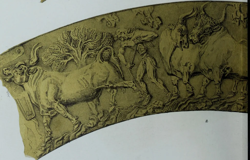 An illustration from Archaiologik ephmeris : ekdidomen hypo ts en Athnais Archaiologiks Hetairias, 1862, leaf 133