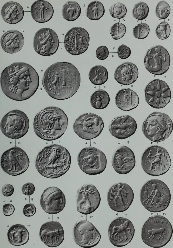 An illustration from Archaiologik ephmeris : ekdidomen hypo ts en Athnais Archaiologiks Hetairias, 1862, leaf 140