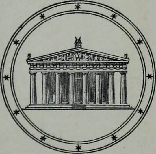 An illustration from Archaiologik ephmeris : ekdidomen hypo ts en Athnais Archaiologiks Hetairias, 1862, leaf 144