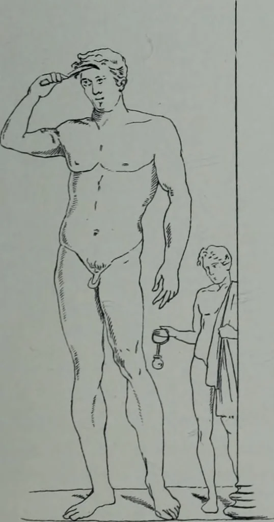 An illustration from Archaiologik ephmeris : ekdidomen hypo ts en Athnais Archaiologiks Hetairias, 1862, leaf 256