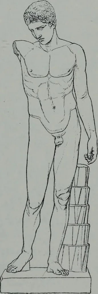 An illustration from Archaiologik ephmeris : ekdidomen hypo ts en Athnais Archaiologiks Hetairias, 1862, leaf 256