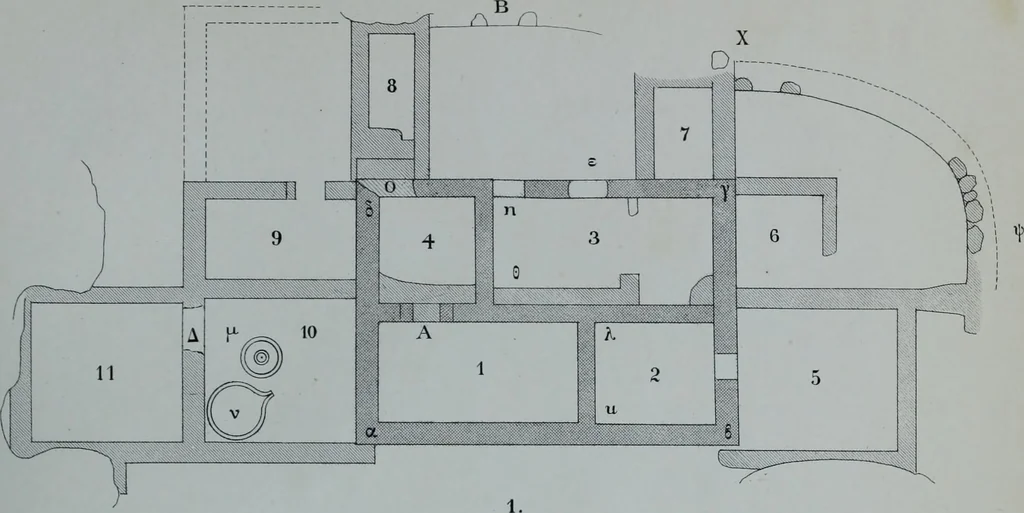 An illustration from Archaiologik ephmeris : ekdidomen hypo ts en Athnais Archaiologiks Hetairias, 1862, leaf 274