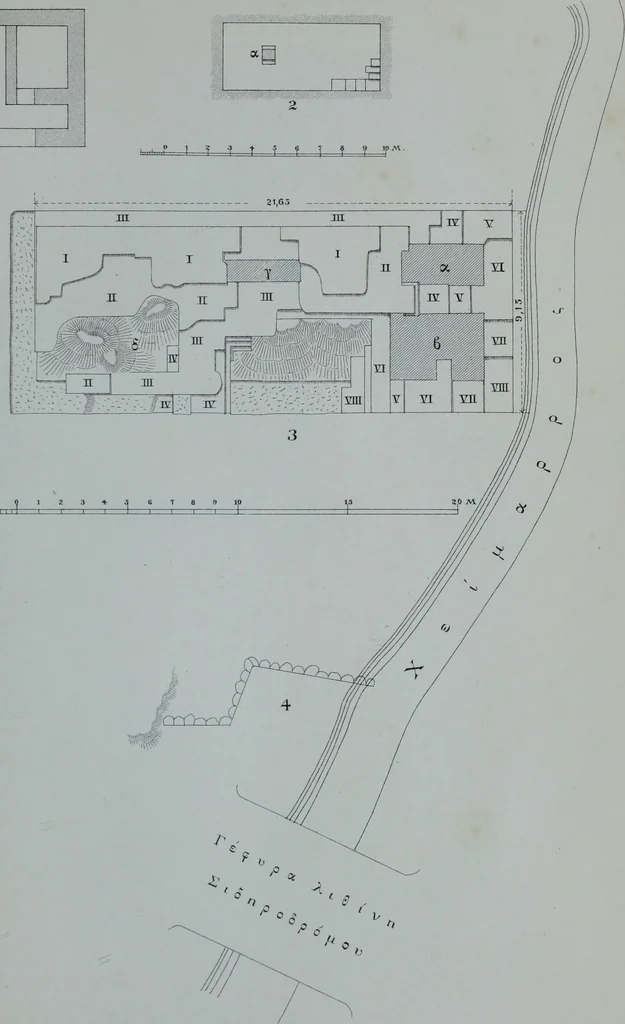An illustration from Archaiologik ephmeris : ekdidomen hypo ts en Athnais Archaiologiks Hetairias, 1862, leaf 276