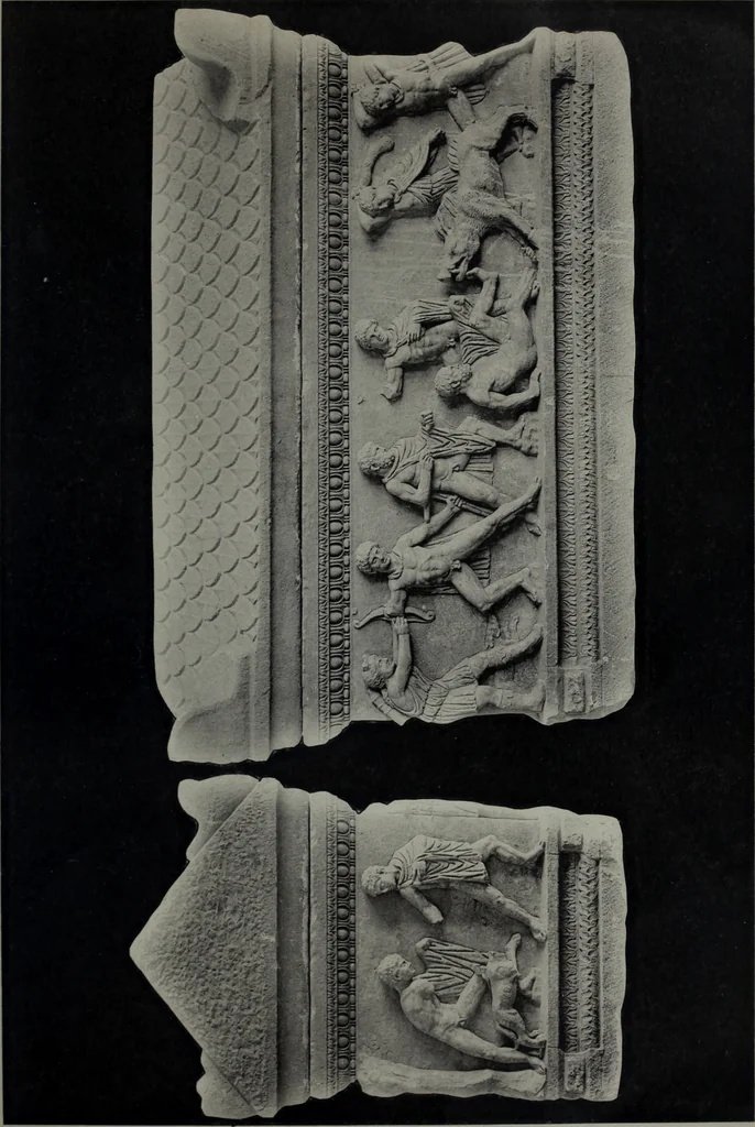 An illustration from Archaiologik ephmeris : ekdidomen hypo ts en Athnais Archaiologiks Hetairias, 1862, leaf 284