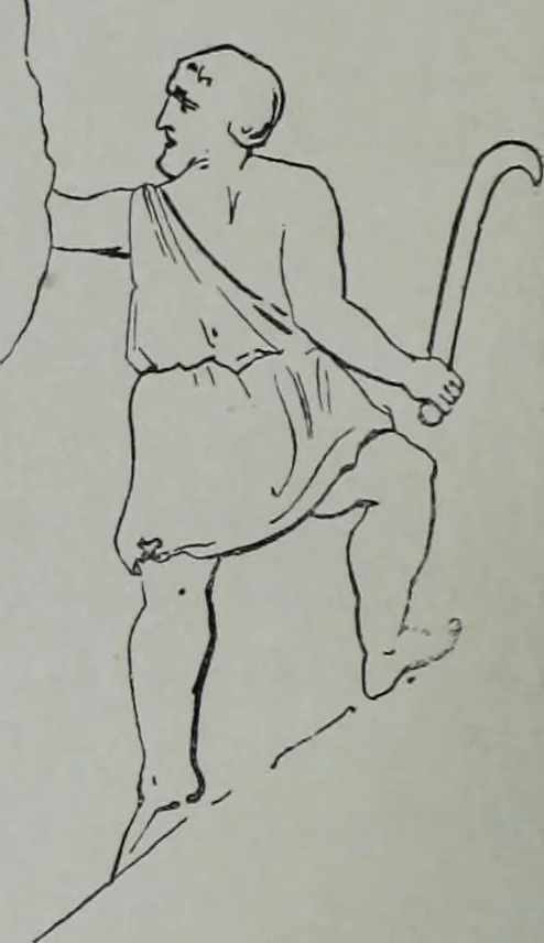 An illustration from Archaiologik ephmeris : ekdidomen hypo ts en Athnais Archaiologiks Hetairias, 1862, leaf 13