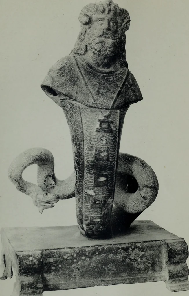 An illustration from Archaiologik ephmeris : ekdidomen hypo ts en Athnais Archaiologiks Hetairias, 1862, leaf 146