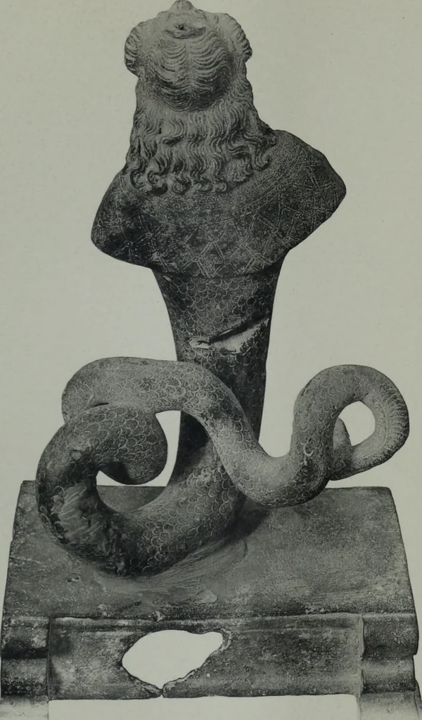 An illustration from Archaiologik ephmeris : ekdidomen hypo ts en Athnais Archaiologiks Hetairias, 1862, leaf 148