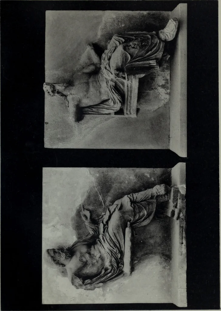 An illustration from Archaiologik ephmeris : ekdidomen hypo ts en Athnais Archaiologiks Hetairias, 1862, leaf 284