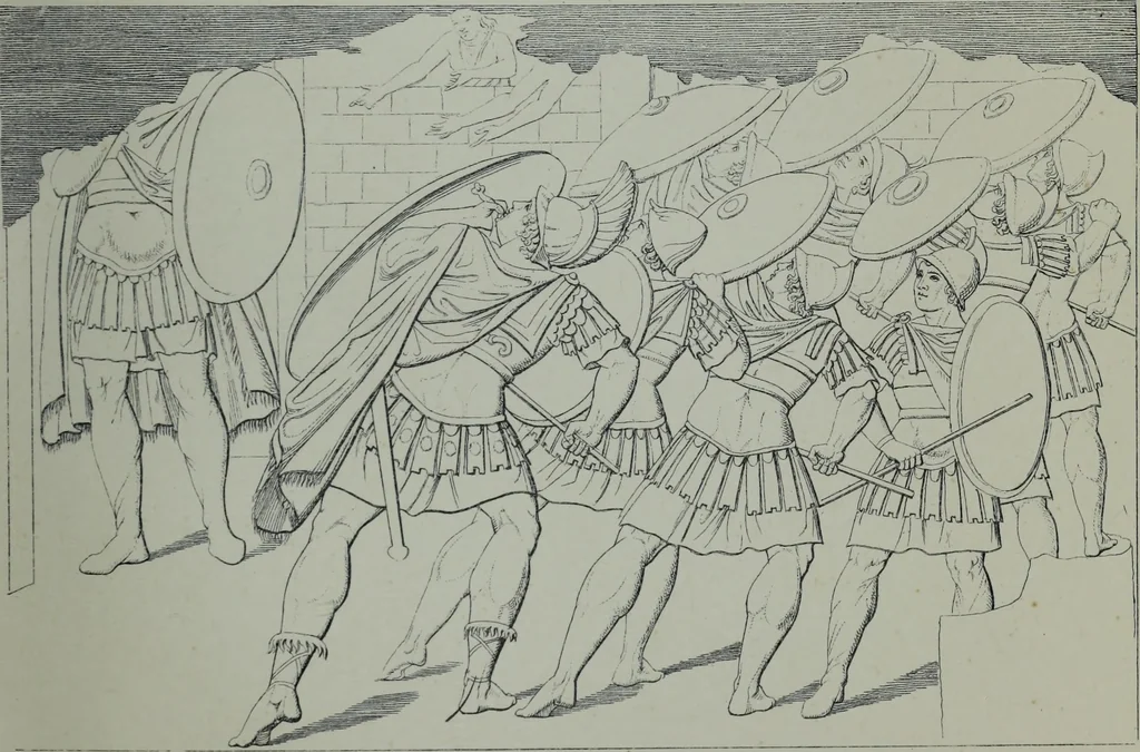 An illustration from Archaiologik ephmeris : ekdidomen hypo ts en Athnais Archaiologiks Hetairias, 1862, leaf 288