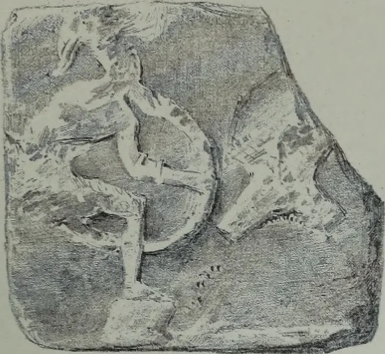 An illustration from Archaiologik ephmeris : ekdidomen hypo ts en Athnais Archaiologiks Hetairias, 1862, leaf 298