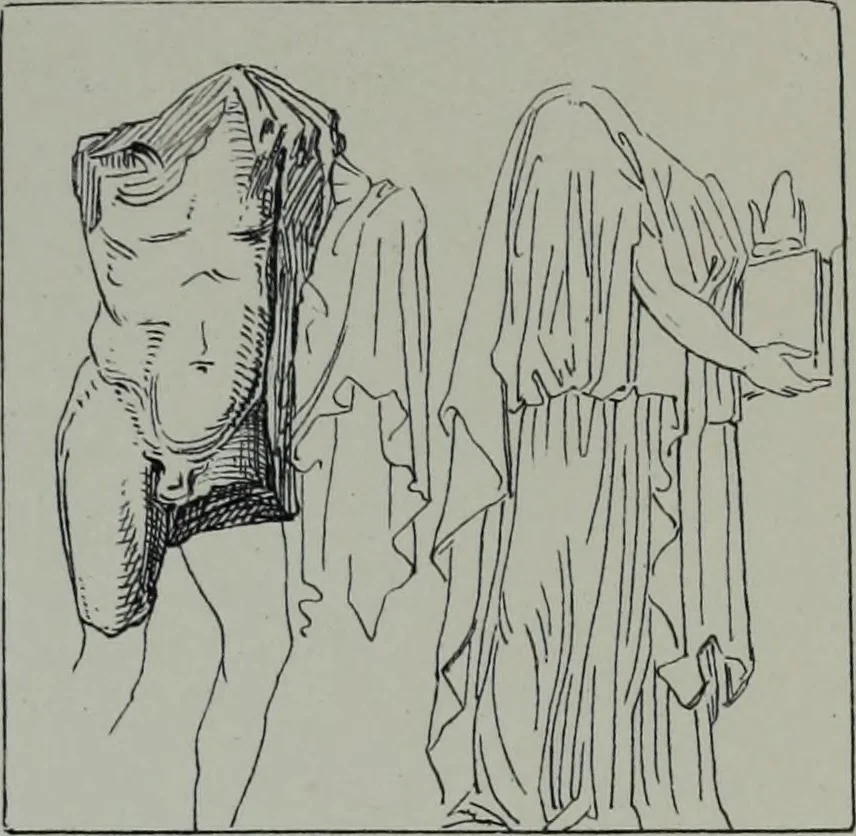 An illustration from Archaiologik ephmeris : ekdidomen hypo ts en Athnais Archaiologiks Hetairias, 1862, leaf 304