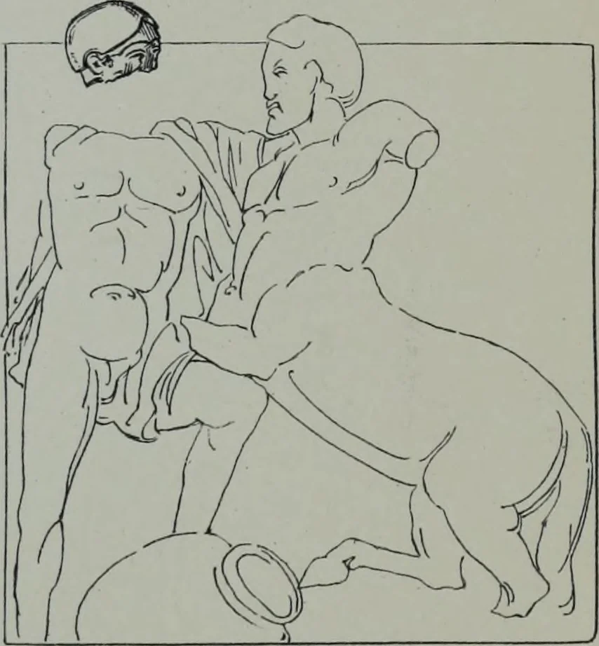 An illustration from Archaiologik ephmeris : ekdidomen hypo ts en Athnais Archaiologiks Hetairias, 1862, leaf 304