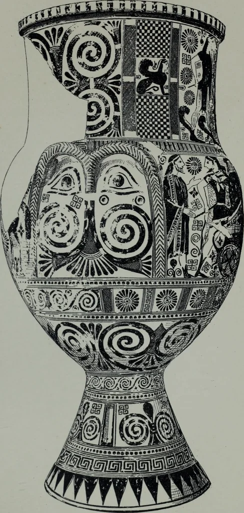 An illustration from Archaiologik ephmeris : ekdidomen hypo ts en Athnais Archaiologiks Hetairias, 1862, leaf 306