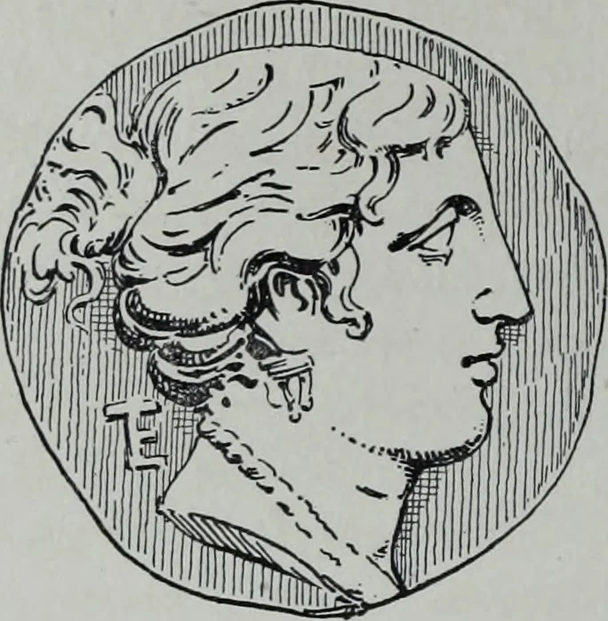 An illustration from Archaiologik ephmeris : ekdidomen hypo ts en Athnais Archaiologiks Hetairias, 1862, leaf 93