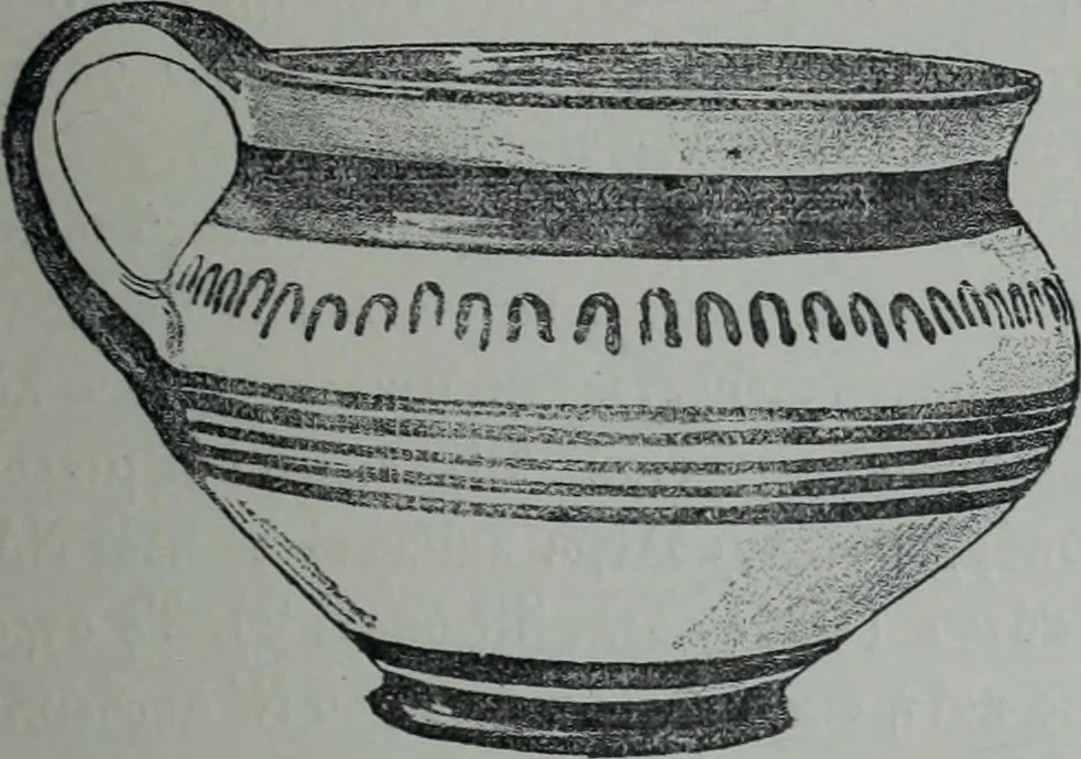 An illustration from Archaiologik ephmeris : ekdidomen hypo ts en Athnais Archaiologiks Hetairias, 1862, leaf 172