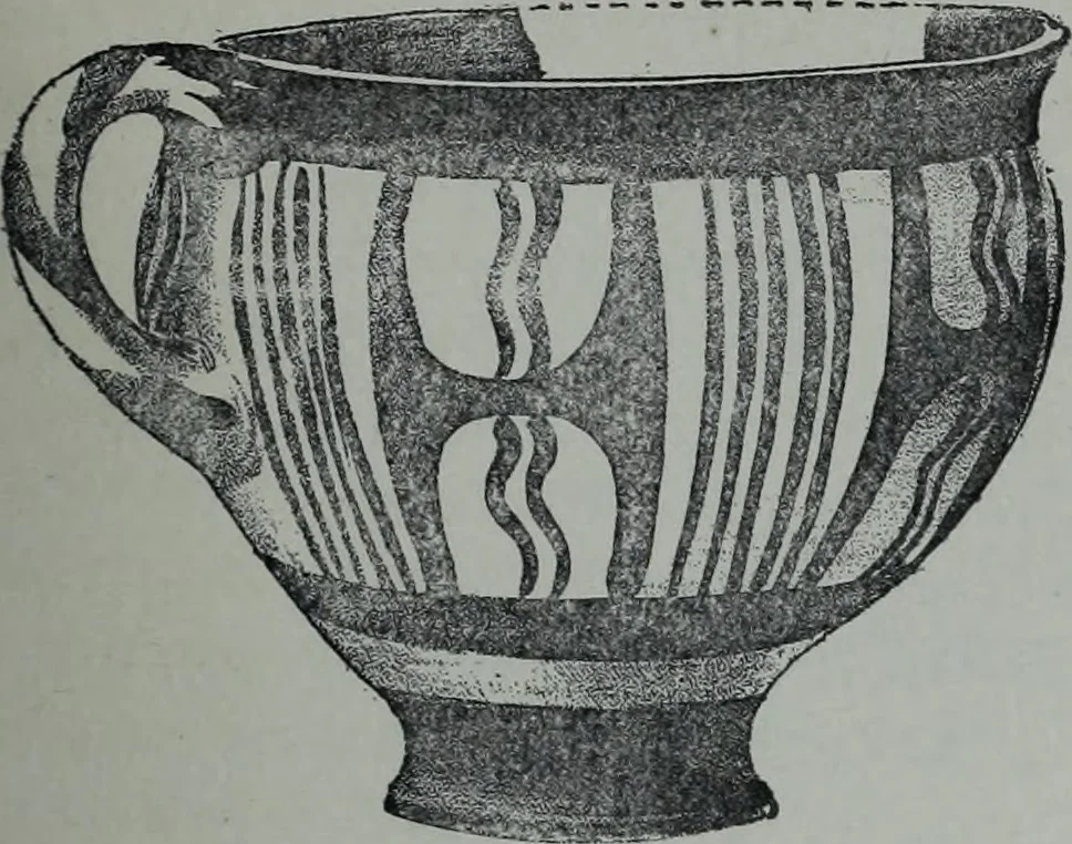 An illustration from Archaiologik ephmeris : ekdidomen hypo ts en Athnais Archaiologiks Hetairias, 1862, leaf 180