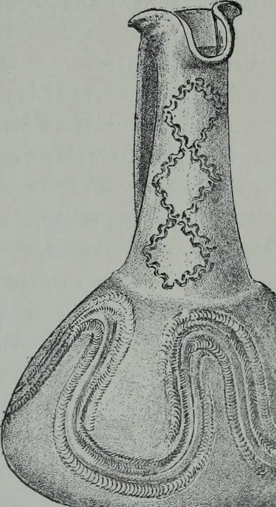 An illustration from Archaiologik ephmeris : ekdidomen hypo ts en Athnais Archaiologiks Hetairias, 1862, leaf 196