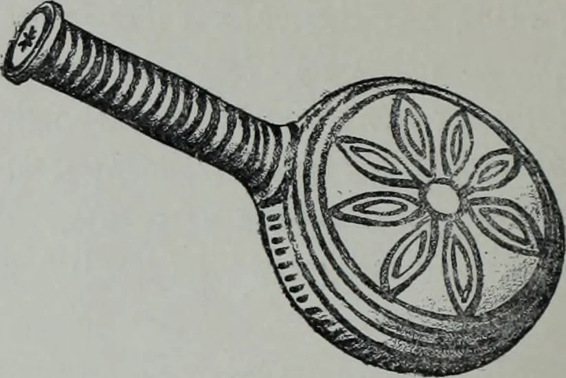 An illustration from Archaiologik ephmeris : ekdidomen hypo ts en Athnais Archaiologiks Hetairias, 1862, leaf 199