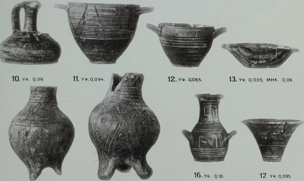 An illustration from Archaiologik ephmeris : ekdidomen hypo ts en Athnais Archaiologiks Hetairias, 1862, leaf 282