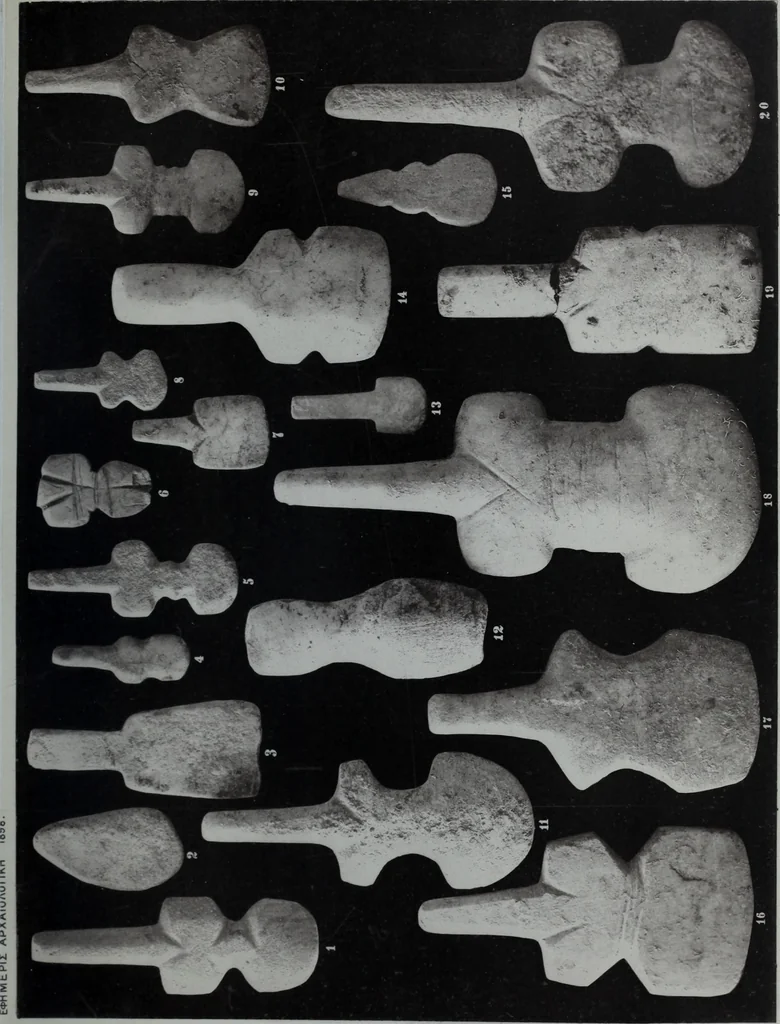 An illustration from Archaiologik ephmeris : ekdidomen hypo ts en Athnais Archaiologiks Hetairias, 1862, leaf 300
