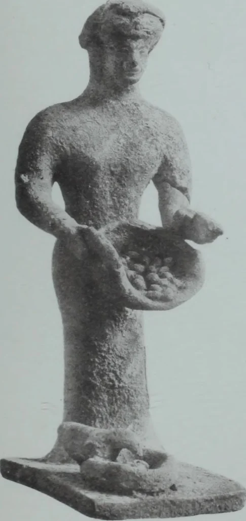 An illustration from Archaiologik ephmeris : ekdidomen hypo ts en Athnais Archaiologiks Hetairias, 1862, leaf 304