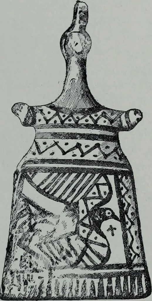 An illustration from Archaiologik ephmeris : ekdidomen hypo ts en Athnais Archaiologiks Hetairias, 1862, leaf 326