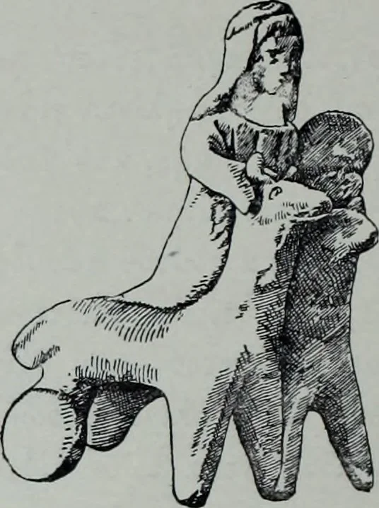 An illustration from Archaiologik ephmeris : ekdidomen hypo ts en Athnais Archaiologiks Hetairias, 1862, leaf 327