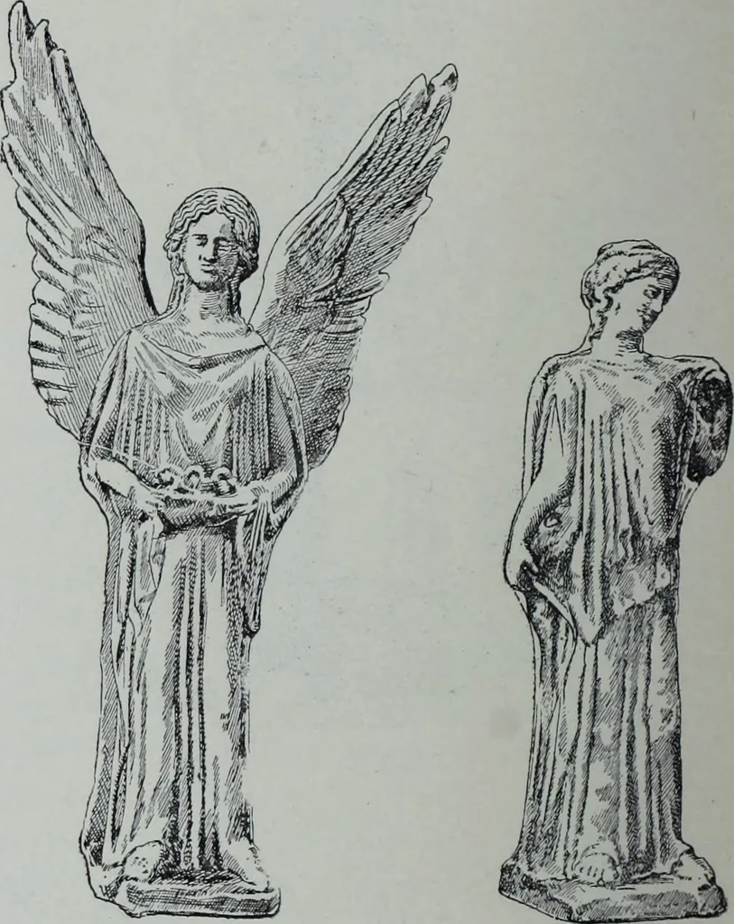 An illustration from Archaiologik ephmeris : ekdidomen hypo ts en Athnais Archaiologiks Hetairias, 1862, leaf 329