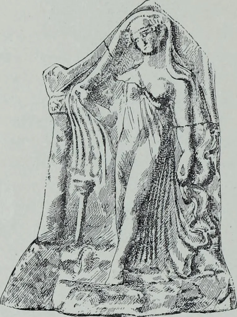 An illustration from Archaiologik ephmeris : ekdidomen hypo ts en Athnais Archaiologiks Hetairias, 1862, leaf 331
