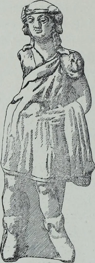 An illustration from Archaiologik ephmeris : ekdidomen hypo ts en Athnais Archaiologiks Hetairias, 1862, leaf 333