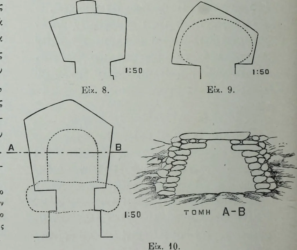 An illustration from Archaiologik ephmeris : ekdidomen hypo ts en Athnais Archaiologiks Hetairias, 1862, leaf 355