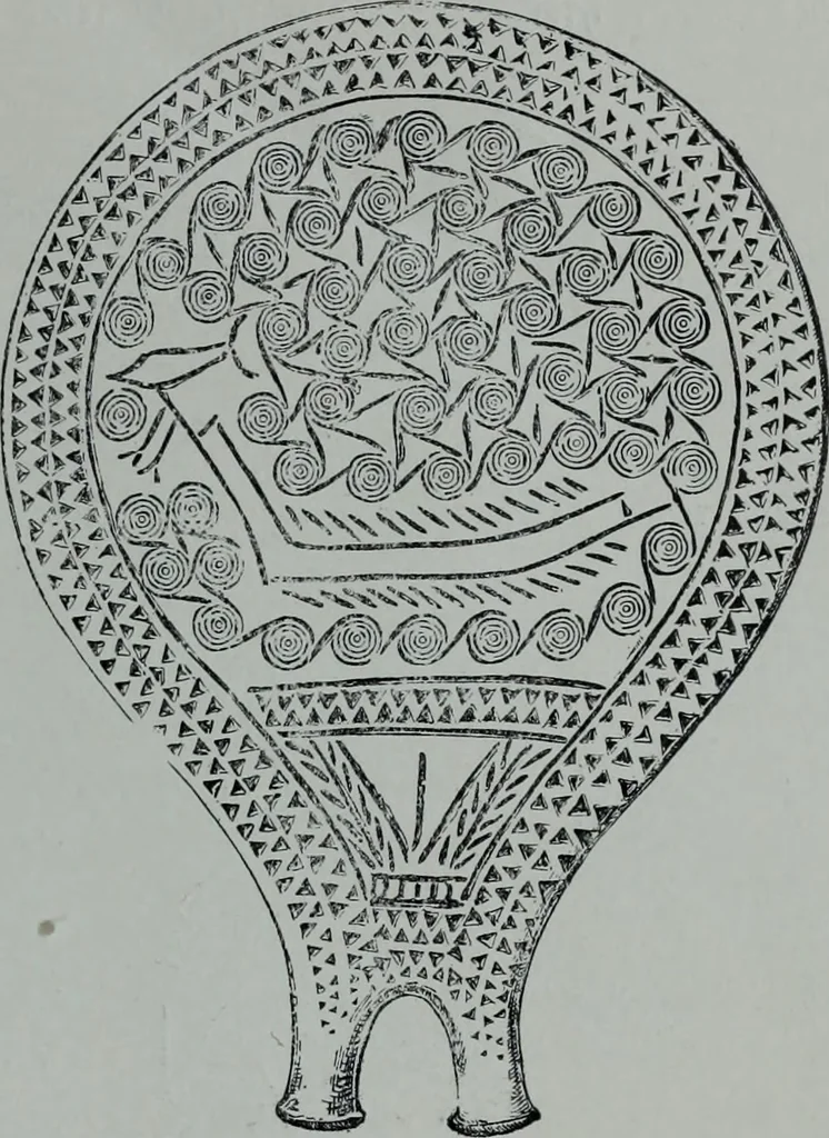 An illustration from Archaiologik ephmeris : ekdidomen hypo ts en Athnais Archaiologiks Hetairias, 1862, leaf 358