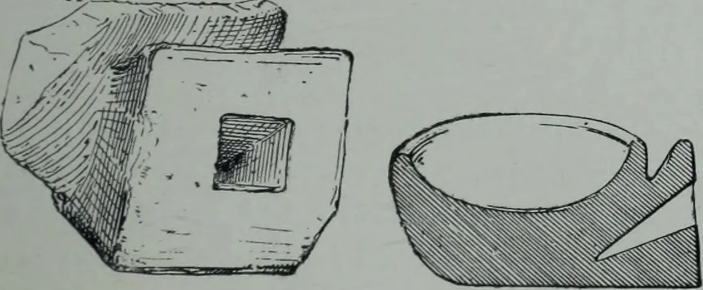 An illustration from Archaiologik ephmeris : ekdidomen hypo ts en Athnais Archaiologiks Hetairias, 1862, leaf 380