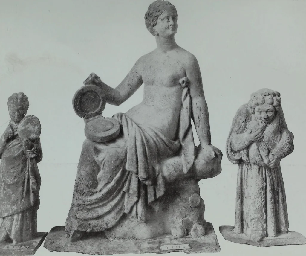 An illustration from Archaiologik ephmeris : ekdidomen hypo ts en Athnais Archaiologiks Hetairias, 1862, leaf 442