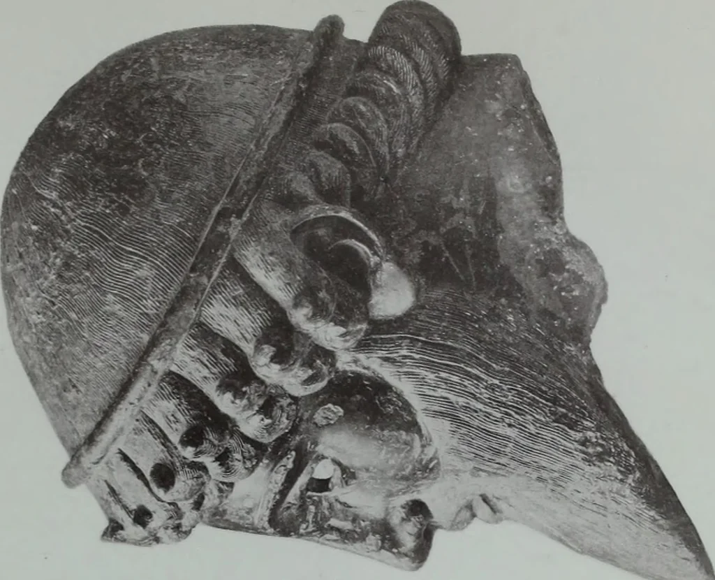An illustration from Archaiologik ephmeris : ekdidomen hypo ts en Athnais Archaiologiks Hetairias, 1862, leaf 448